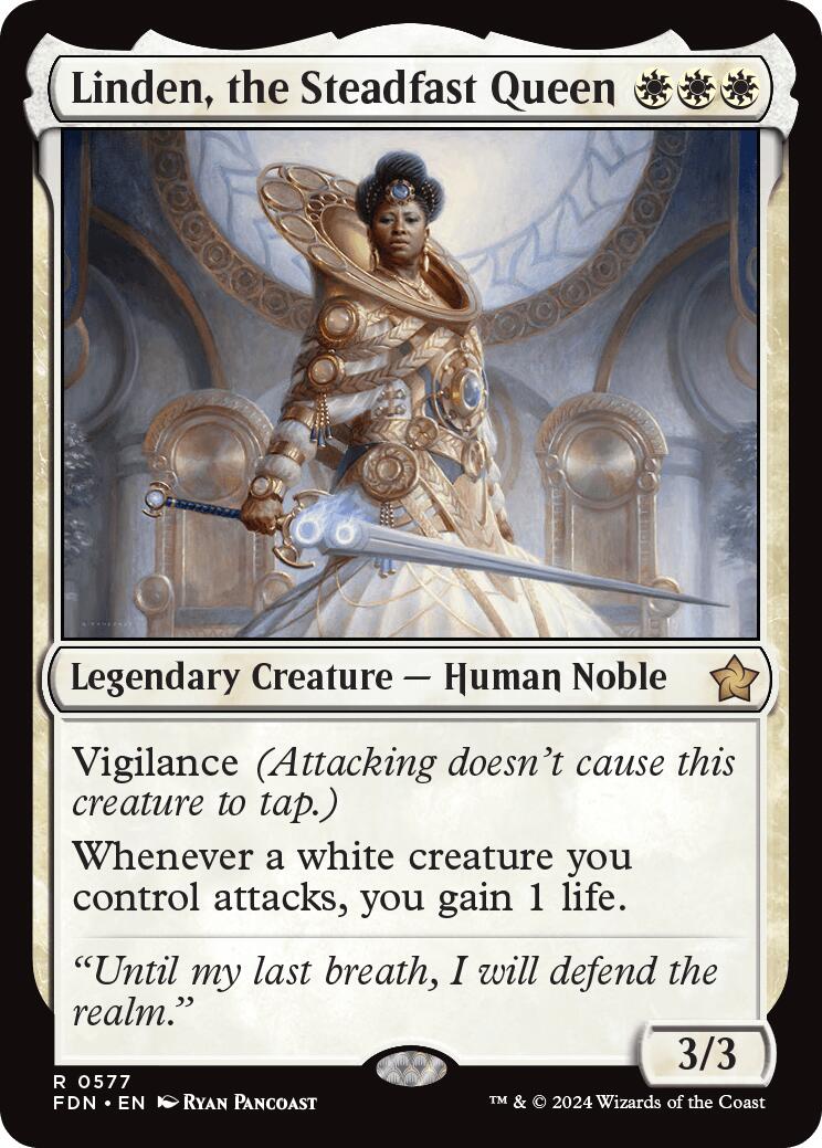 Linden, the Steadfast Queen [FDN - 577]