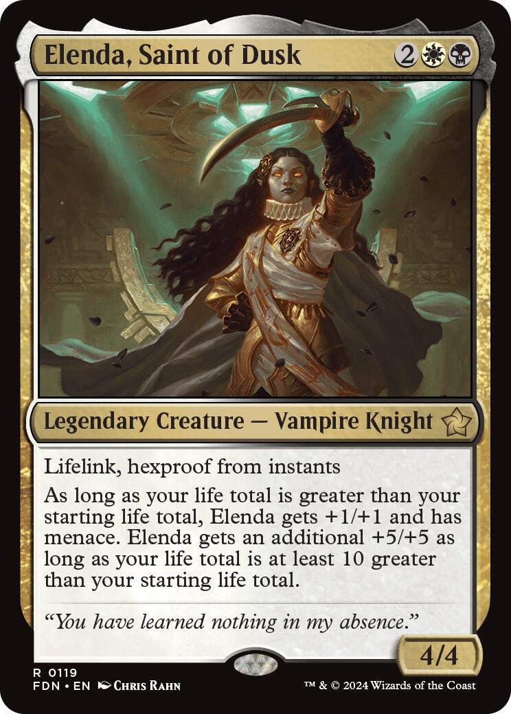 Elenda, Saint of Dusk [FDN - 119]