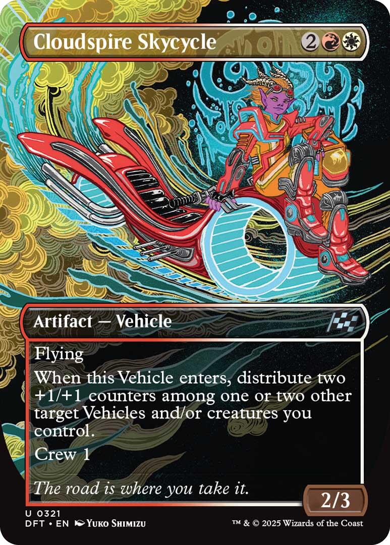 Cloudspire Skycycle (Borderless) [DFT - 321]