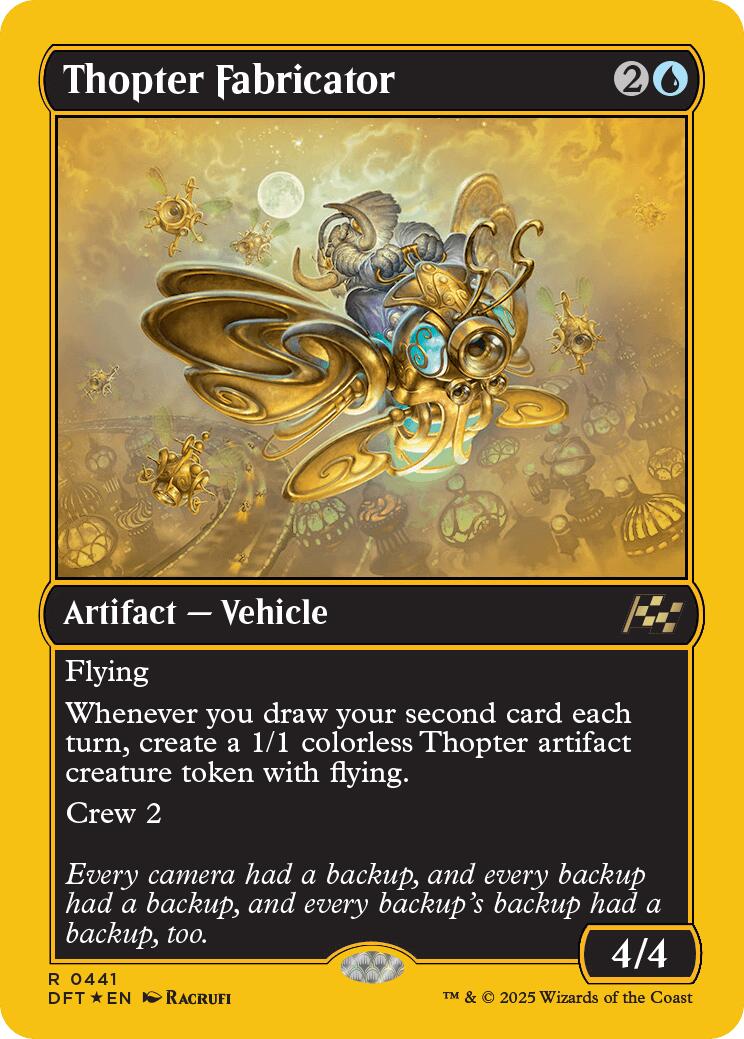 Thopter Fabricator (First-Place Foil) [DFT - 441]