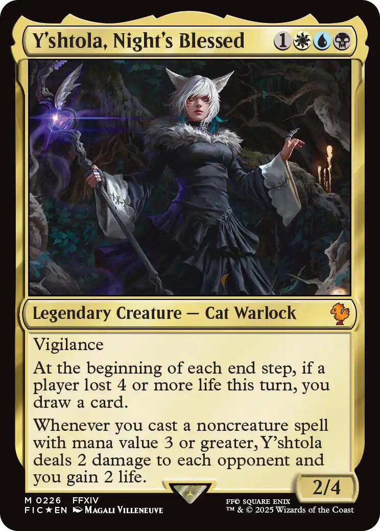 Y'shtola, Night's Blessed (Surge Foil) [FIC - 226]