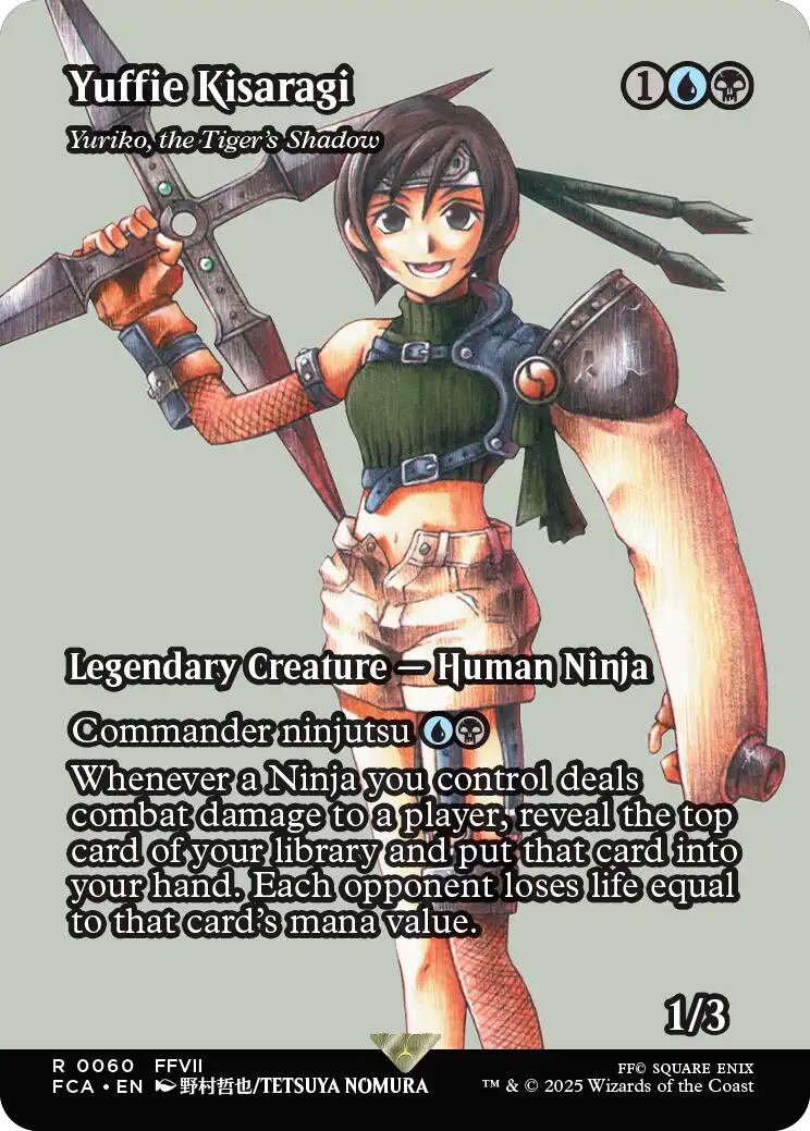 Yuffie Kisaragi - Yuriko, the Tiger's Shadow (Showcase) [FCA - 60]