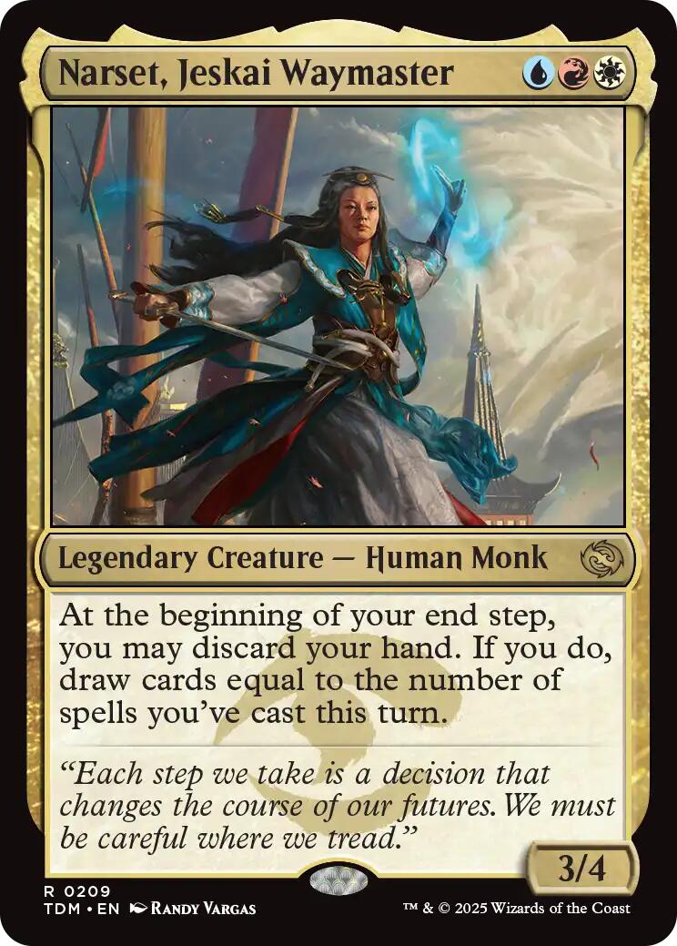 Narset, Jeskai Waymaster [TDM - 209]