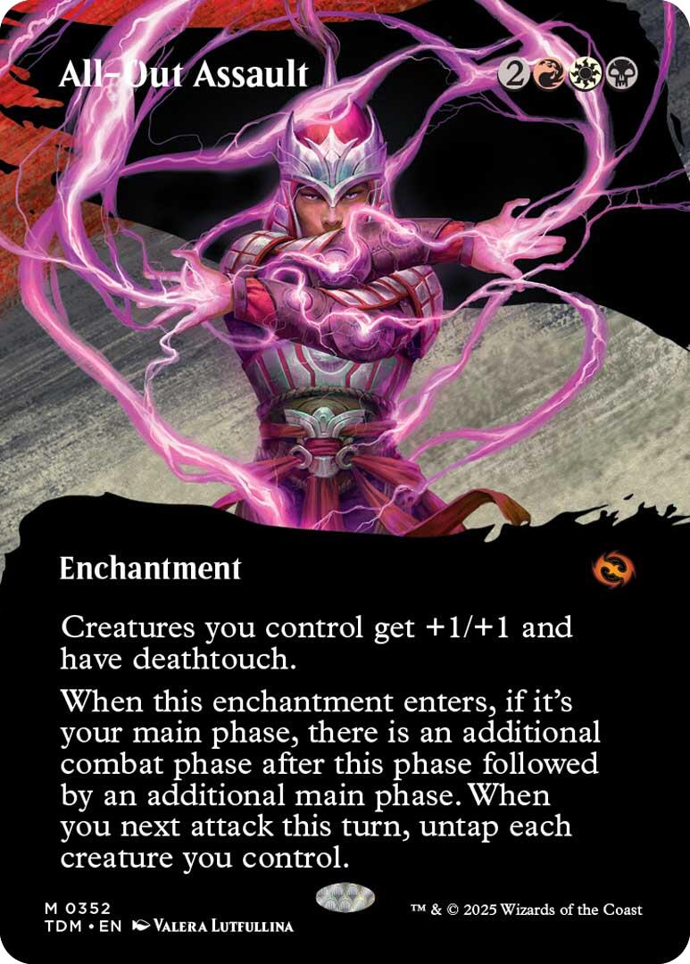 All-Out Assault (Borderless) [TDM - 352]
