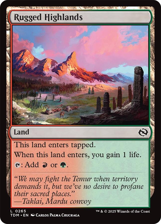 Rugged Highlands [TDM - 265]
