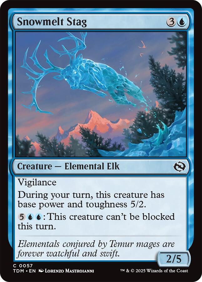 Snowmelt Stag [TDM - 57]