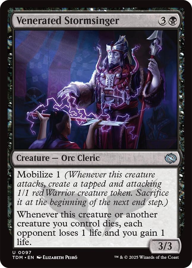 Venerated Stormsinger [TDM - 97]