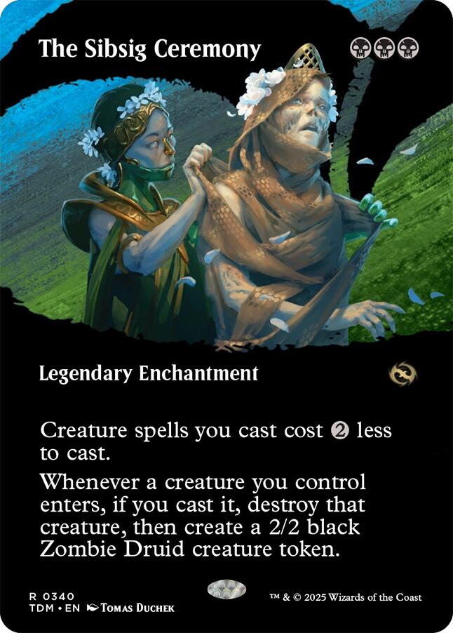 The Sibsig Ceremony (Borderless) [TDM - 340]