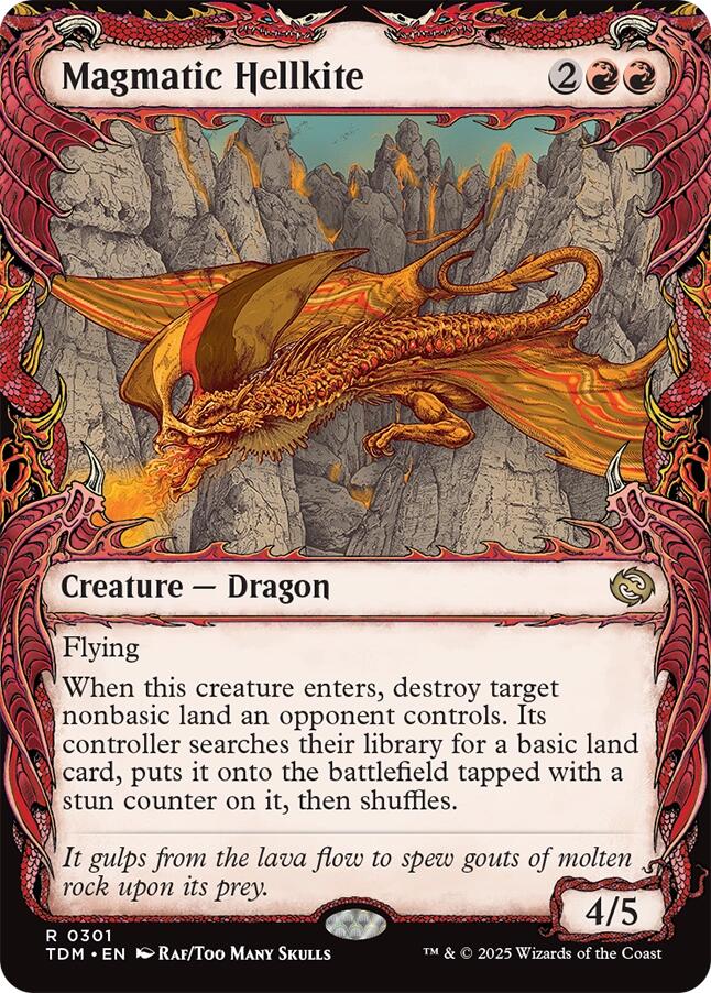 Magmatic Hellkite (Showcase) [TDM - 301]