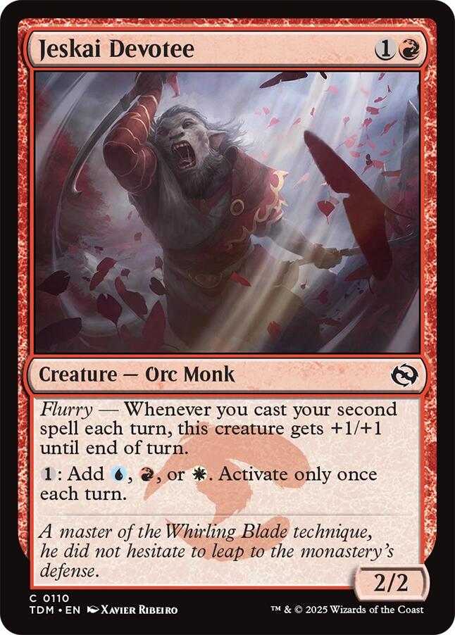 Jeskai Devotee [TDM - 110]