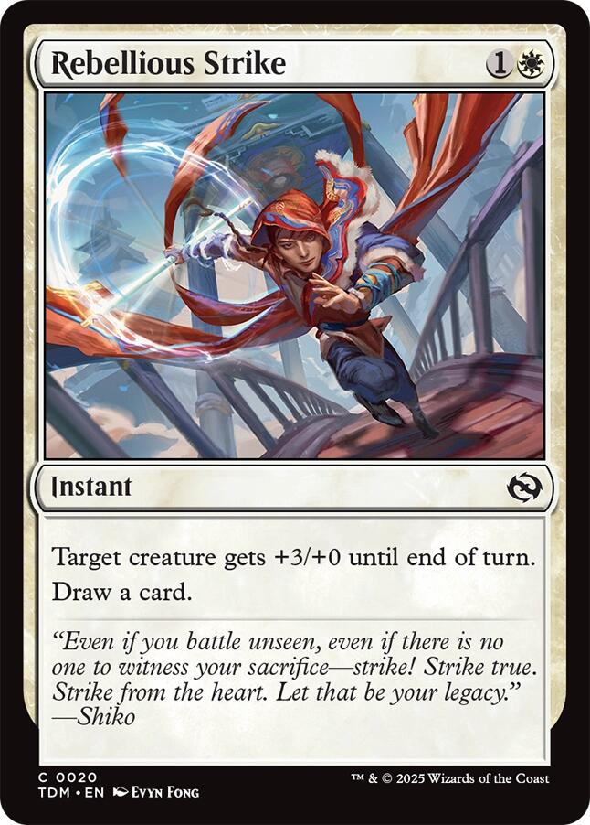 Rebellious Strike [TDM - 20]
