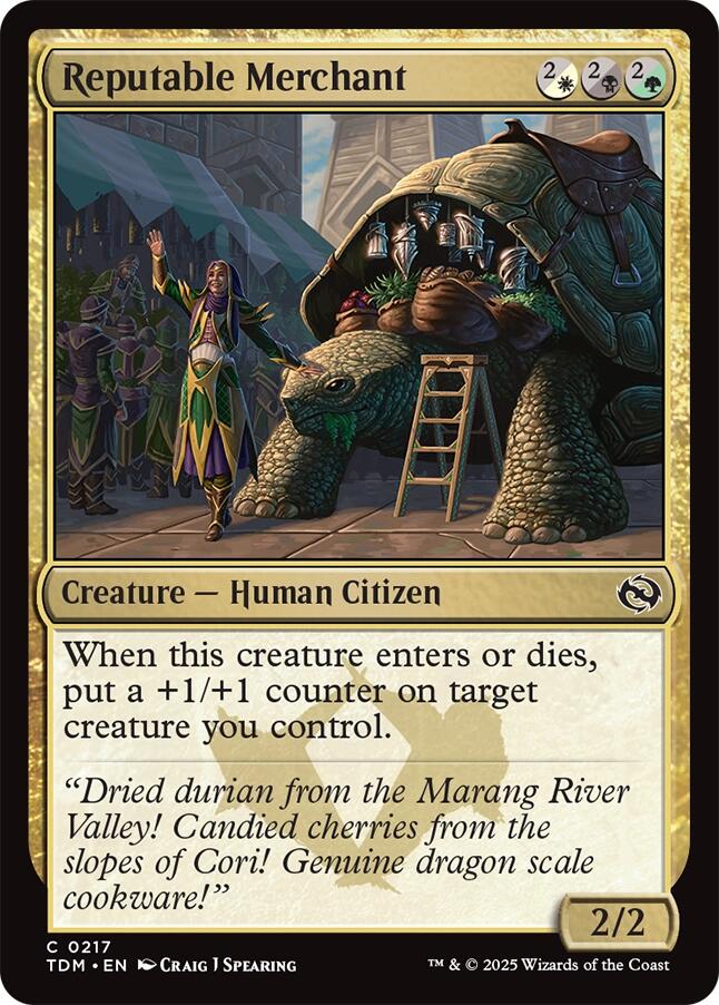 Reputable Merchant [TDM - 217]