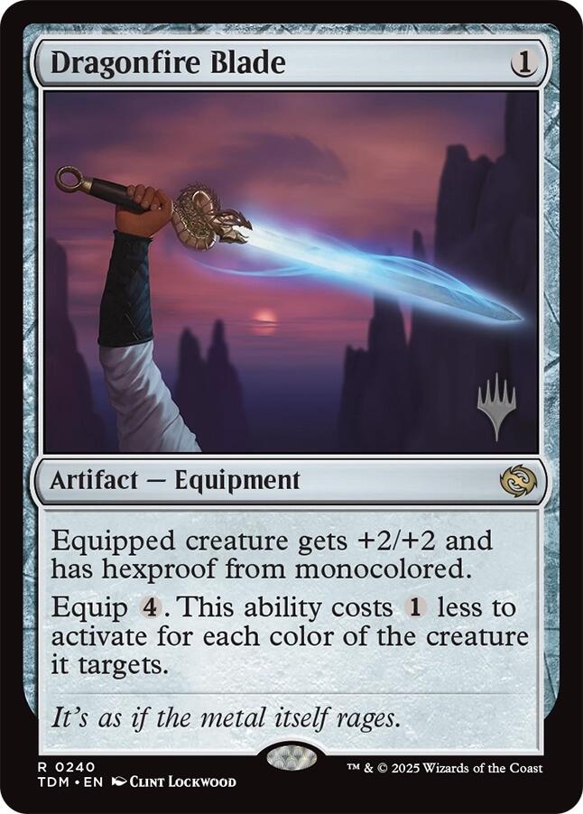Dragonfire Blade [PPTDM - 240]