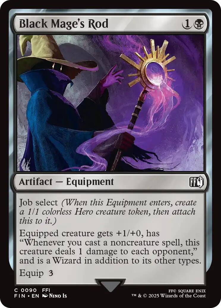 Black Mage's Rod [FIN - 90]