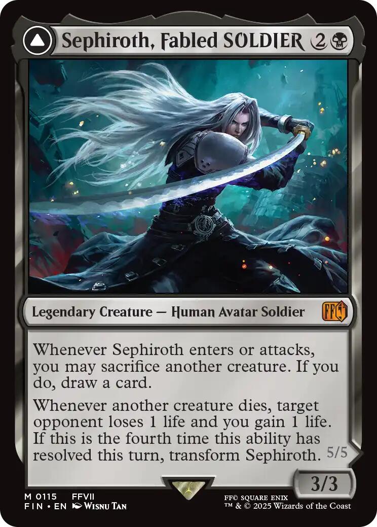 Sephiroth, Fabled SOLDIER [FIN - 115]