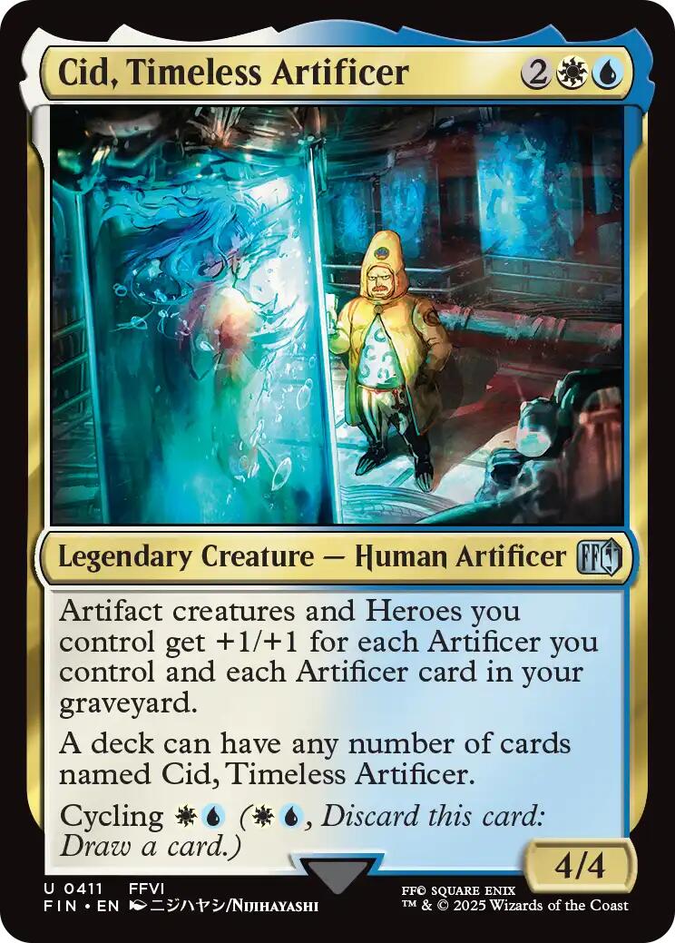 Cid, Timeless Artificer (0411) [FIN - 411]