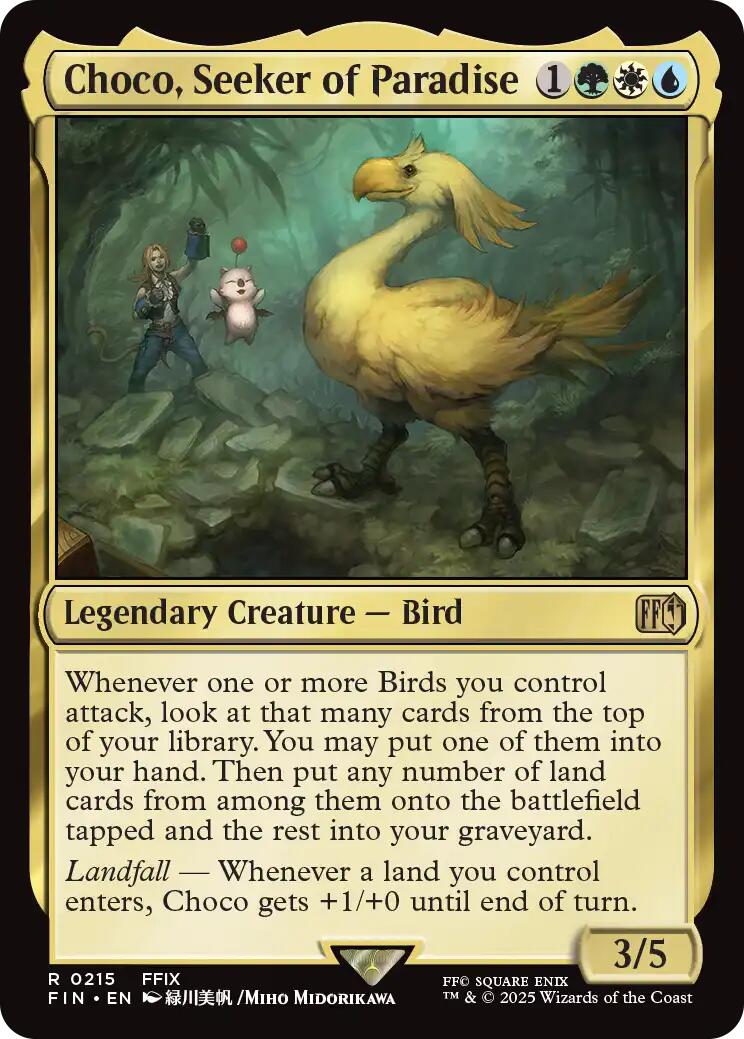 Choco, Seeker of Paradise [FIN - 215]