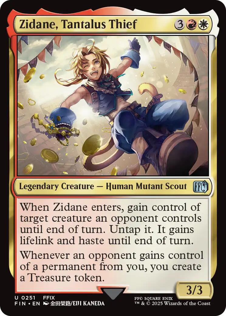 Zidane, Tantalus Thief [FIN - 251]