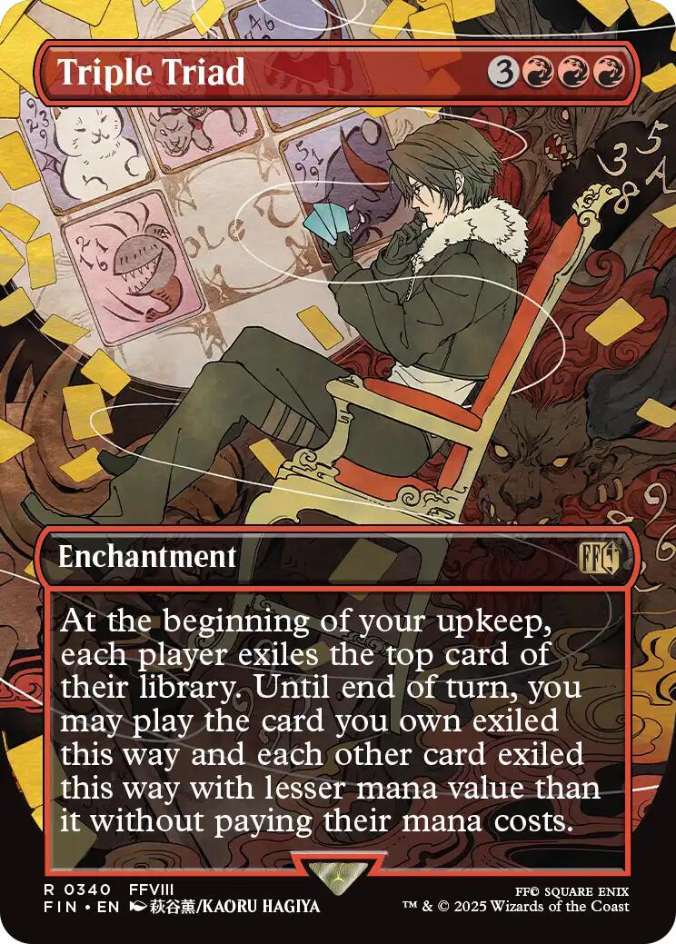 Triple Triad (Borderless) [FIN - 340]