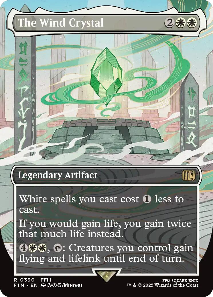 The Wind Crystal (Borderless) [FIN - 330]