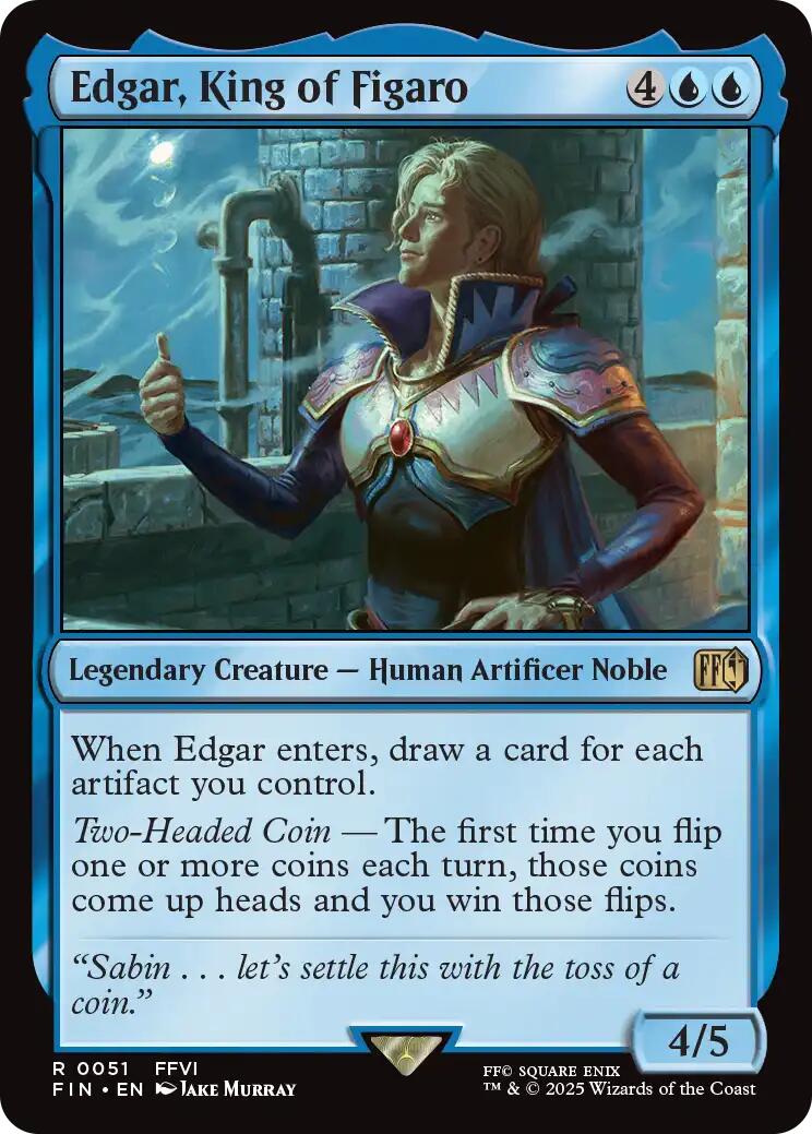 Edgar, King of Figaro [FIN - 51]