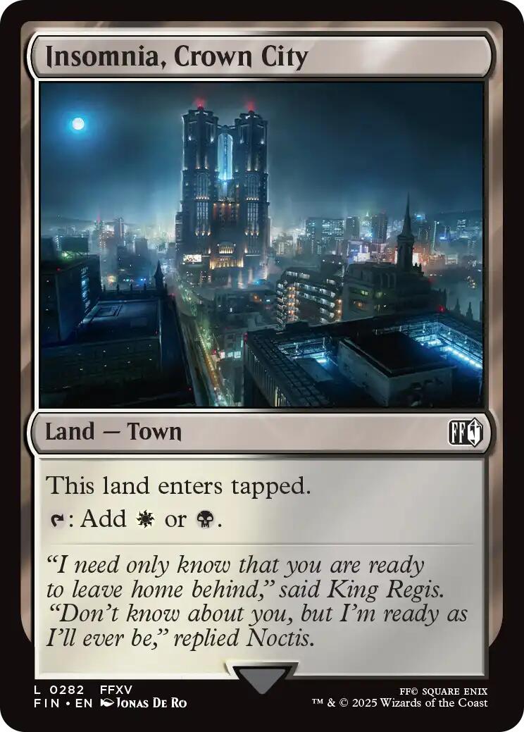 Insomnia, Crown City [FIN - 282]
