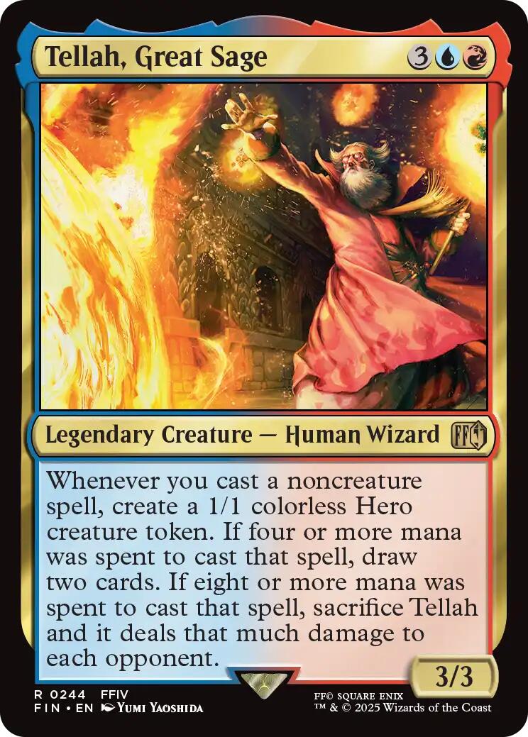 Tellah, Great Sage [FIN - 244]