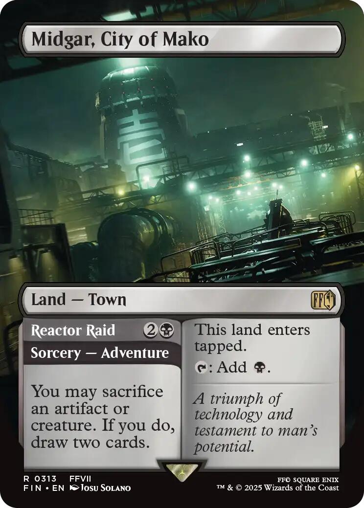 Midgar, City of Mako (Borderless) [FIN - 313]