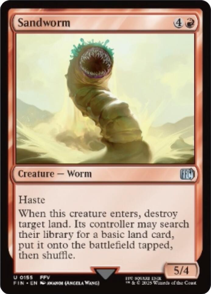 Sandworm [FIN - 155]