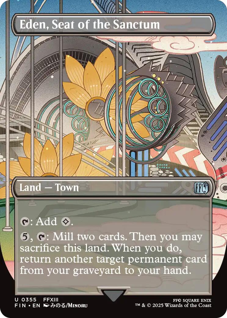 Eden, Seat of the Sanctum (Borderless) [FIN - 355]