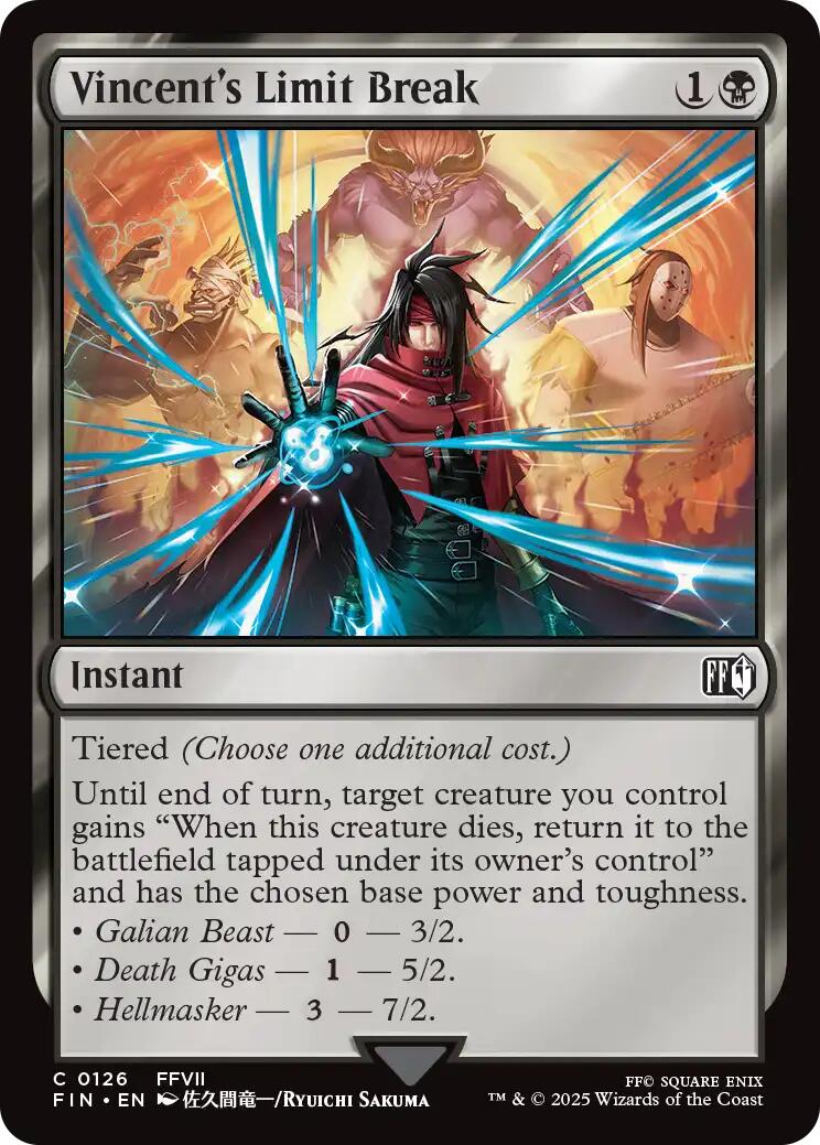 Vincent's Limit Break [FIN - 126]