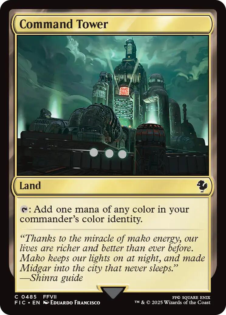 Command Tower (0485) (Surge Foil) [FIC - 485]