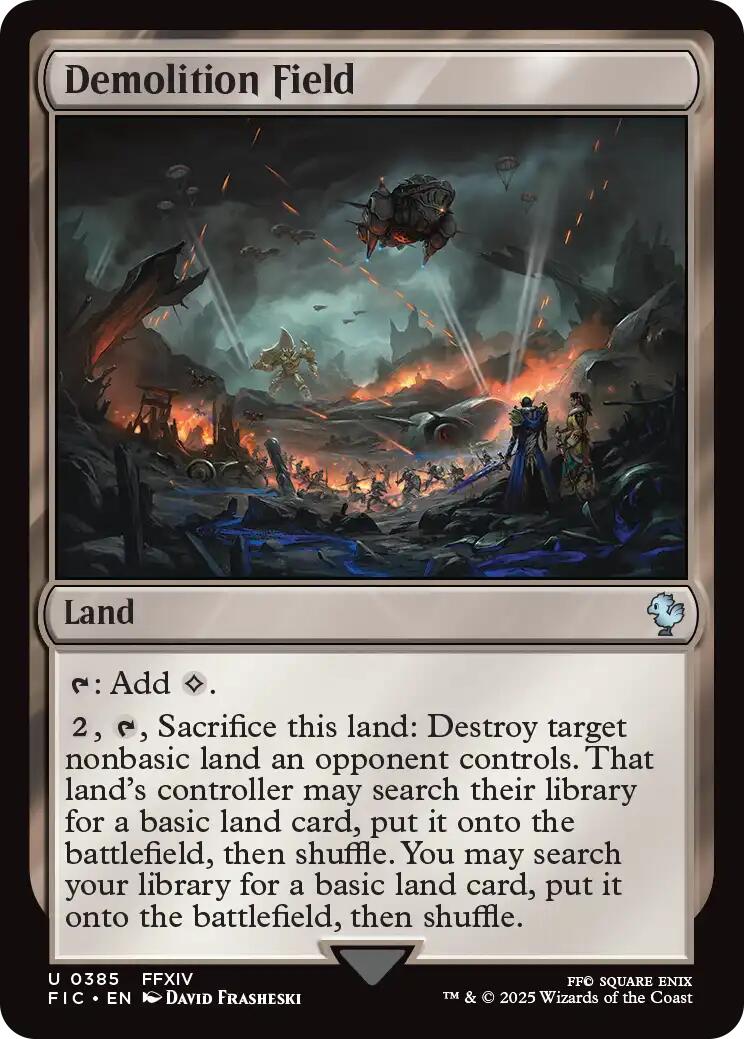 Demolition Field (Surge Foil) [FIC - 385]