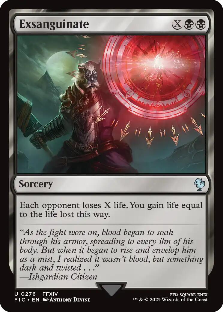 Exsanguinate (Surge Foil) [FIC - 276]