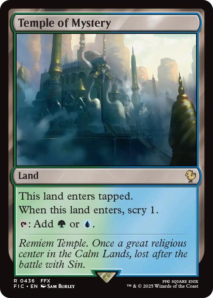Temple of Mystery (Surge Foil) [FIC - 436]