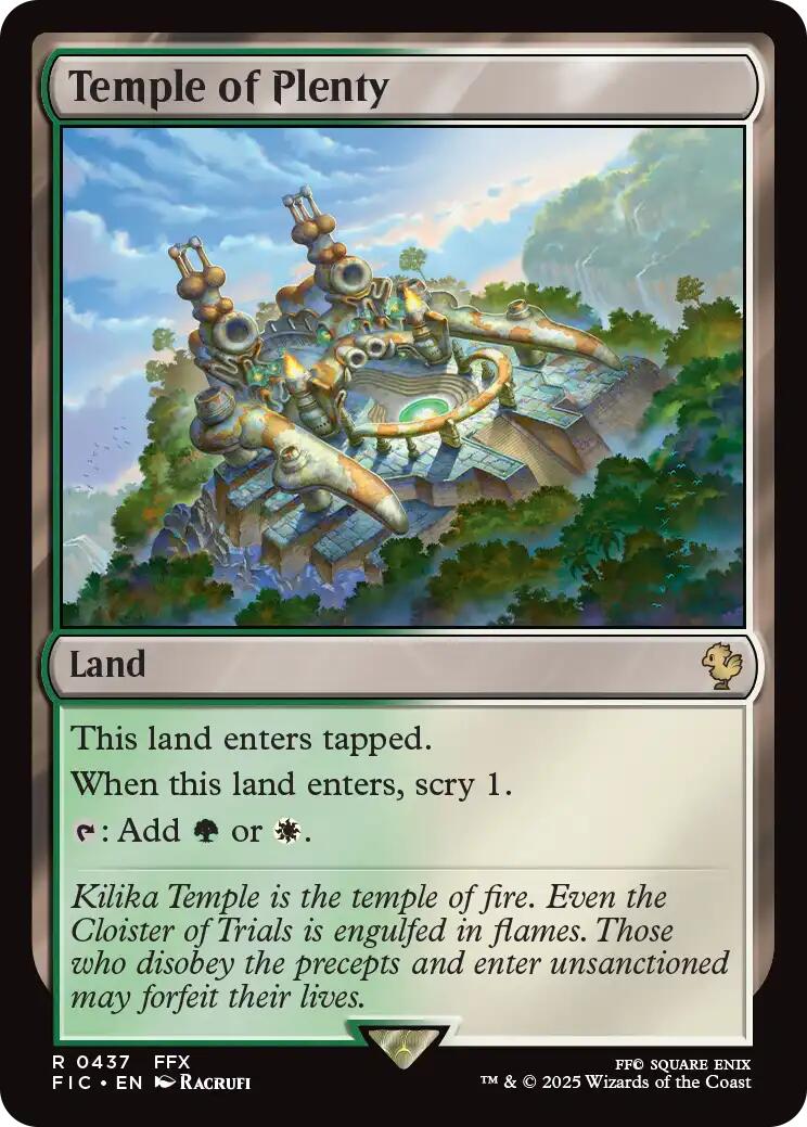 Temple of Plenty (Surge Foil) [FIC - 437]