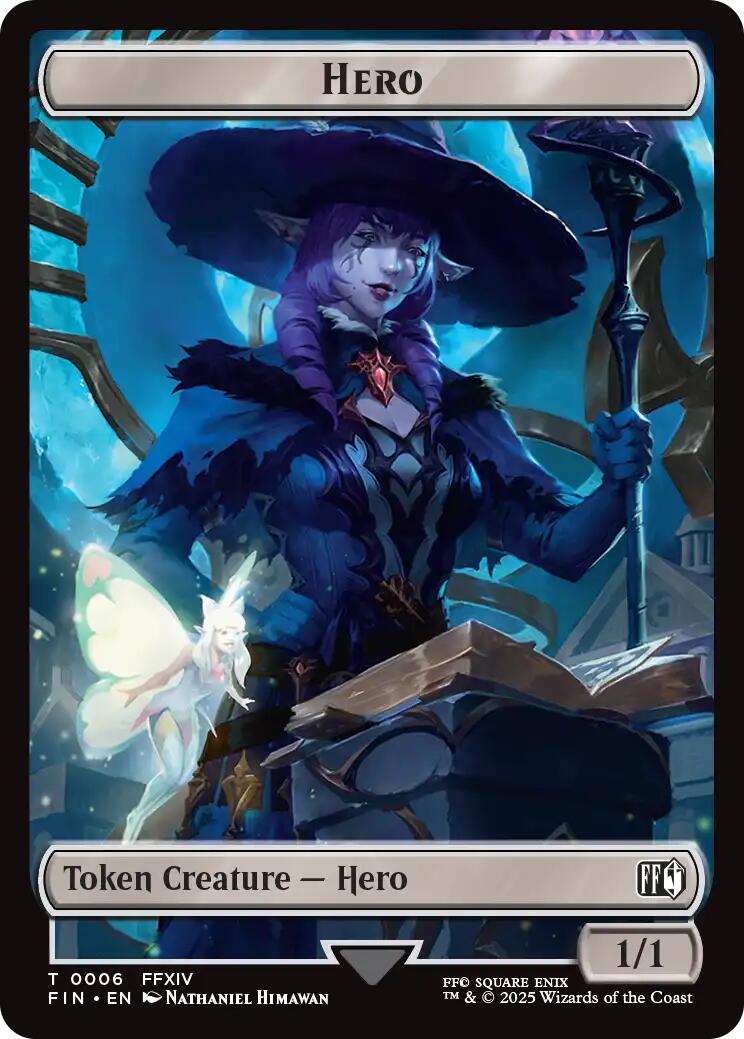 Hero (0006) // Horror Double-Sided Token [FIN - 6 // 13]
