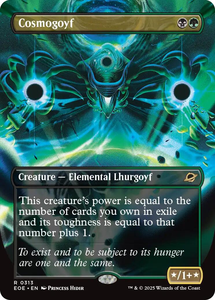 Cosmogoyf (Borderless) [EOE - 313]
