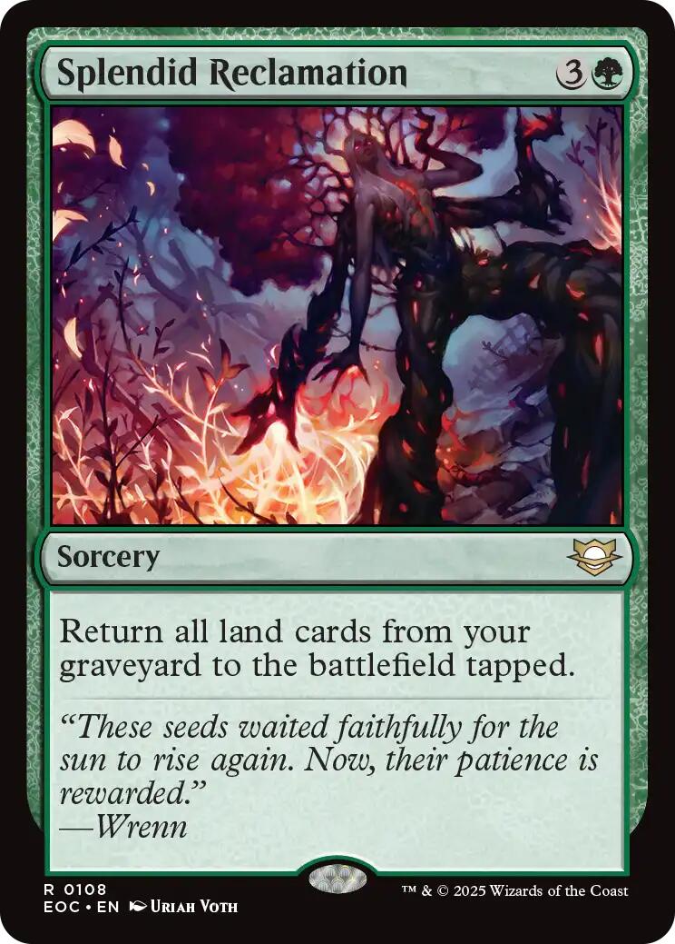 Splendid Reclamation [EOC - 108]