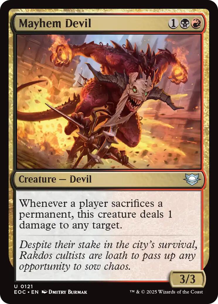 Mayhem Devil [EOC - 121]