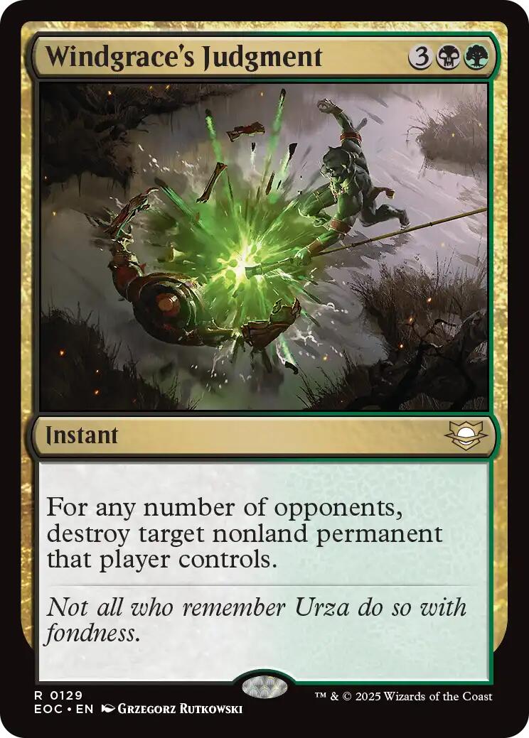Windgrace's Judgment [EOC - 129]