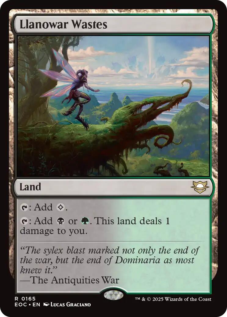 Llanowar Wastes [EOC - 165]
