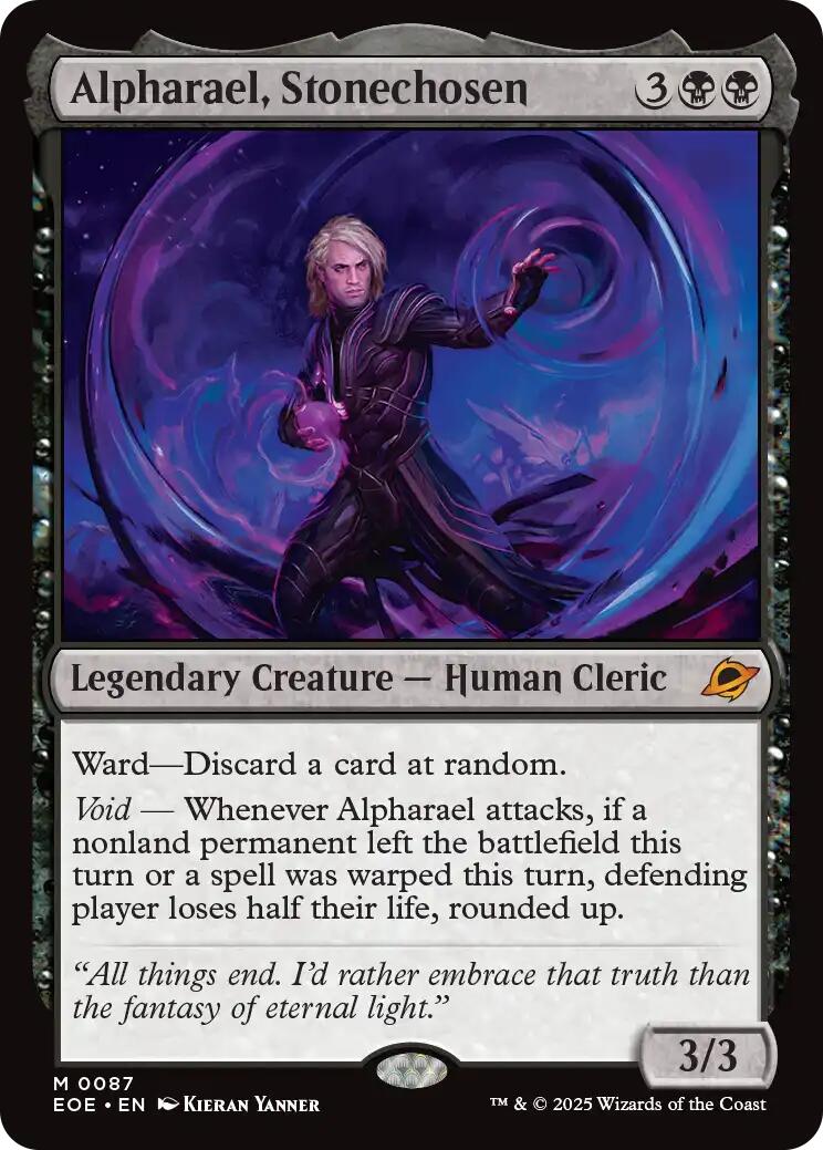 Alpharael, Stonechosen [EOE - 87]
