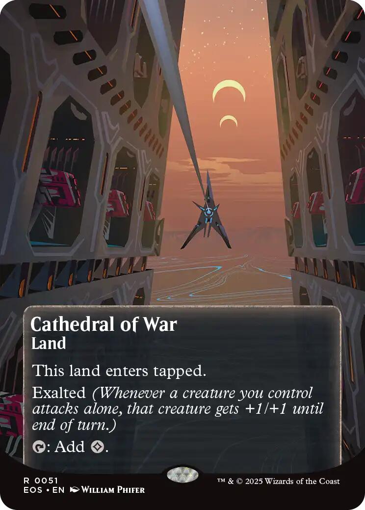 Cathedral of War (0051) (Borderless) [EOS - 51]