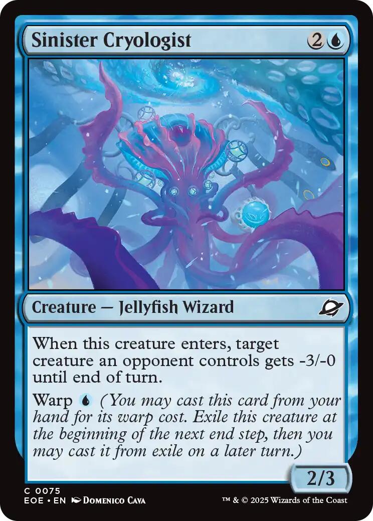 Sinister Cryologist [EOE - 75]