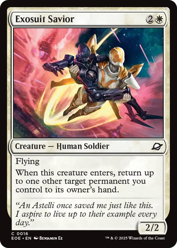 Exosuit Savior [EOE - 16]