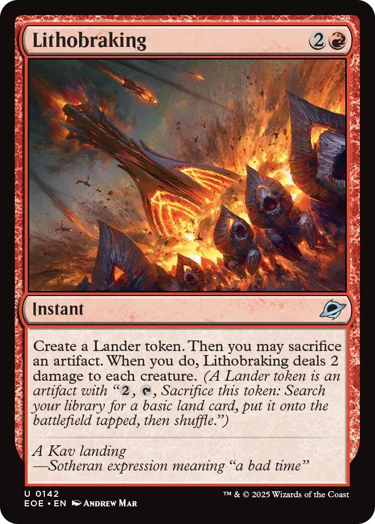 Lithobraking [EOE - 142]