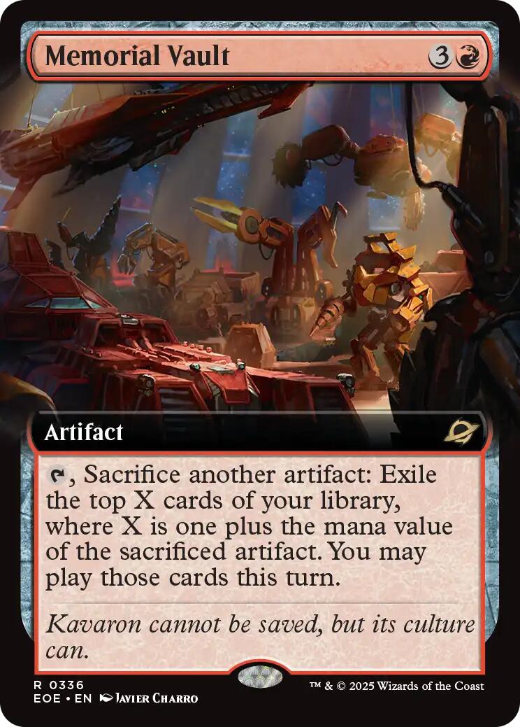 Memorial Vault (Extended Art) [EOE - 336]