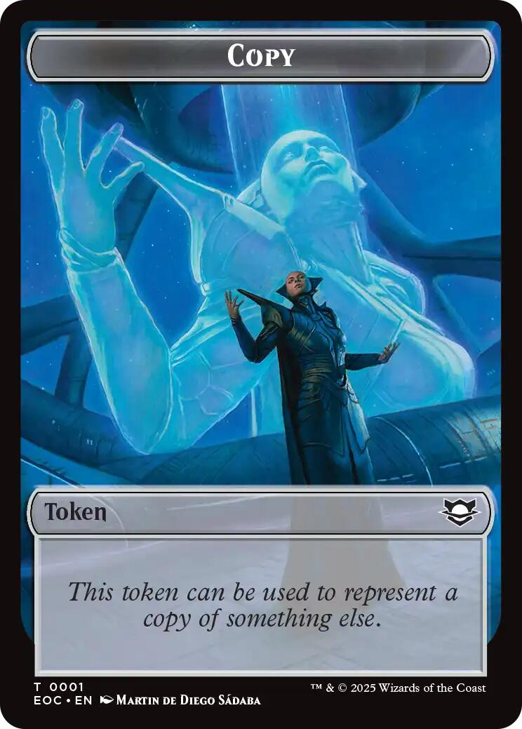 Copy // Clue Double-Sided Token [EOC - 1 // 10]