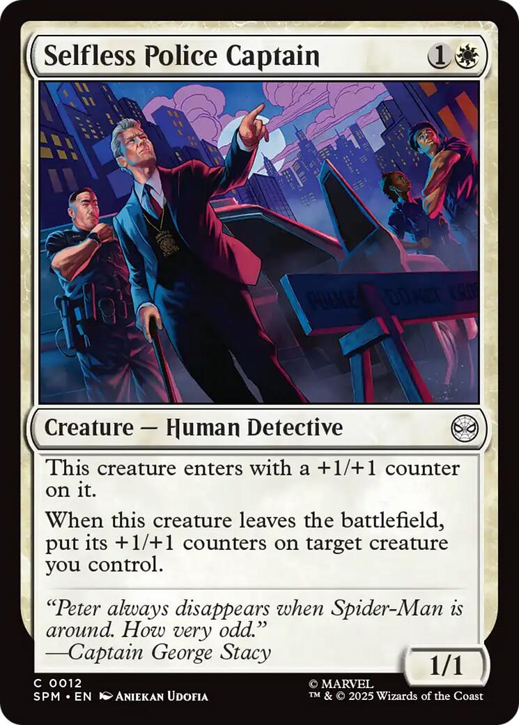 Selfless Police Captain [SPM - 12]